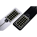 Miniatyrbillede 4 af 4: Akvarielampe LED Lys Hvid Og Blå Nano Clip-on Belysning Til Fisk Planter 23-50cm-sort