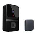 Miniatyrbillede 1 af 5: XJ-Trådløst Kamera Med Trådløs Klokke, Intercom HD Nattesyn Wifi Genopladelig Sikkerheds Dørklokke