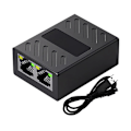 Miniatyrbilde 2 av 5: XJ-1 Til 2 Ethernet Nettverkskabel Nettverk Rj45 Splitter 100m Kobler Koblingsstykke Utvidelsesadapter For Com