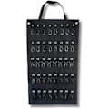 Miniatyrbild 1 av 5: Versatile Roll-Up Key Storage Box, Weatherproof Portable Storage Case, Holds 40 Keys, Security Hook Black