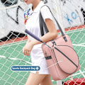 Miniatyrbilde 5 av 5: XJ-Tennisbag Racket Tennis Skulderveske for Kvinner Menn Hold Tennisracket Bærbar Utendørs Sport Fitnessbag