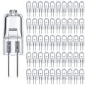G4 Halogenpærer / Stiftpærer - Varmhvit - Halogen 167 10W (50-Pack)