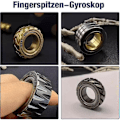 Miniatyrbillede 4 af 5: Dobbeltfunktionel Motorcykel Dæk Fidget Ring i Rustfrit Stål - Stressreducerende Legetøj - SDR