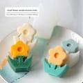 Miniatyrbillede 2 af 5: XJ-Lysforme lys stearinlys DIY støbeforme i silikoneform MJ20 små blomster