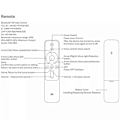 Pikkukuva 3 / 5: XJ-YKF429-004 Bluetooth-kaukosäädin ääniohjauksella Xiaomi-laserprojektorille 150