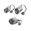 Miniatyrbilde 4 av 5: Tekniske Deler Motor Byggekloss Motor Servomotor 88004 for Power Functions Elektrisk Montert Byggekloss Leke (FMY) Fotofarge