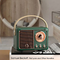 Pikkukuva 5 / 5: XJ-Retro Bluetooth-kaiutin, vintage-sisustus, pieni langaton Bluetooth-kaiutin, söpö vanhanaikainen tyyli