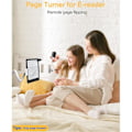 Miniatyrbilde 3 av 5: Fjernkontroll for sidevending, ring for Oasis, Bluetooth E-leser-kontroller, for ring, svart