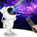 Miniatyrbillede 1 af 5: Astronaut natlampe / Galakselampe - Stjernehimmelprojektor
