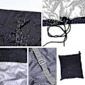 Miniatyrbilde 4 av 4: Pingisbordstrekk Vanntett Beskyttelse For Pingisbord 165 X 70 X 185 Cm Svart