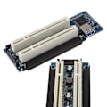 Pikkukuva 4 / 5: XJ-PCI-E - PCI-sovitinkortti Pcie - 2 PCI-paikkaa Tukee tallennuskorttia Kultainen verokortti Äänikortti Parall