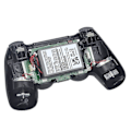 Pikkukuva 3 / 5: 2x 2000mah Lip1522 Akku, yhteensopiva Sony PS4 PS4 Pro Dualshock 4 Cuh-zct1e Cuh-zct1h Cuh-zct1u Cuh-zct2 Cuh-zct2u langattoman ohjaimen kanssa
