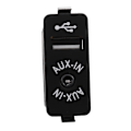 Miniatyrbilde 3 av 5: XJ-Bil USB Aux In-kontakt Aux-inngangsadapter for E81 E87 E90 F10 F12 E70 X4 X5 X6