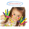 Miniatyrbillede 4 af 5: baby legetøj fidget legetøj Sjovt fingersætmaling Fingersætmaling legetøj Børns fingermaling Pædagogisk X