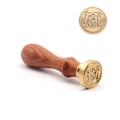 Miniatyrbillede 3 af 5: 26 engelske bogstaver Initialer Personligt brevstempel/Seglvoks /bryllupsvoks Seglstempel Brugerdefinerede invitationer Kuverter