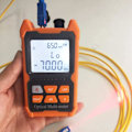 Miniatyrbillede 2 af 5: XJ-Fiber Optisk Kabeltester Bærbar Optisk Effektmåler /sc/st Universelt Interface Fiber Tester Indbygget