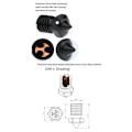 Miniatyrbillede 2 af 5: XJ-3 stk. V6 Cht Hærdet Stål Dyse Høj Kvalitets Dyse 0.4mm Til 1.75mm Filament V6 Hotend