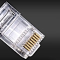 Miniatyrbilde 5 av 5: XJ-50 stk. Cat6 Rj45-kontakt Utp-kabel Ethernet 8p8c Nettverk 6 Modulære Plugger Med 6,5 mm Rj45-hetter