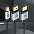 Pikkukuva 4 / 4: Uusi Thunderbolt 3, USB-C–DP Type-C-kaapeli DisplayPort 4K 60 Hz 2