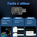 Pikkukuva 4 / 4: Langaton Android Auto & Langaton Carplay -adapteri, 2-in-1 langaton Carplay- ja Android Auto -adapteri autoon, yhteensopiva autojen kanssa, joissa on