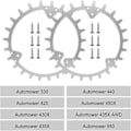 Miniatyrbillede 3 af 5: Hold musen over billedet for at zoome ind. Robotplæneklipperspig i rustfrit stål til Husqvarna Automower 330 420 430X 435X 440 450X 435X AWD 550, forbedret trækkraft
