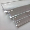 Miniatyrbillede 5 af 5: XJ-3mmx250mm Rund Form Solid Akryl Stang Pmma Ekstruderet Bar Klar 4 stk