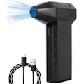 Miniatyrbillede 1 af 4: Elektrisk luftblæser 130.000 RPM, 3 justerbare hastigheder, kan genbruges, til computertastatur, udendørs, bil, hjem