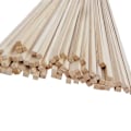 Miniatyrbild 2 av 4: Längd 30cm Lång Fyrkantig Träpinne Trälist För Flygplansmodell DIY Handgjorda Hantverk Konstmaterial