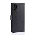 Miniatyrbillede 5 af 5: XJ-Samsung Galaxy Note 10 Pung Etui Sort Læder Skind Cover