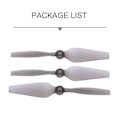 Miniatyrbillede 5 af 5: XJ-9 stk. RC Flyvemaskine Propeller Til Xk X450 Fastvinget Fly