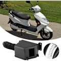 Pikkukuva 2 / 4: Moottoripyörän ilmansuodatin, imuilmansuodattimen kotelon puhdistin, lisävarusteet sopivat GY6 150cc ATV Kart Scooter Mopediin universaali