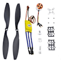Miniatyrbillede 2 af 5: XJ-RC 2212 1000KV Børsteløs Motor + 30A ESC Elektrisk Hastighedsregulator + 1045 Propeller Kit til RC Multikopter