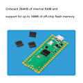 Miniatyrbild 5 av 5: XJ-For Pico W Utvecklingskort Utökat Jumper Kit Trådlöst Wifi Rp2040 Mikrokontroller Utveckling B