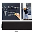 Miniatyrbilde 1 av 4: XJ-Veggdekor Stor Krittavle Blackboard Svart Tavle 45x200cm