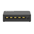 Miniatyrbild 1 av 5: XJ-Nätverk Switch Mini 5 portar Ethernet Switch 100mbps Högpresterande Smart Switch Rj45 Hub Interne