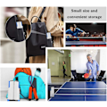 Miniatyrbilde 5 av 5: XJ-Utfellbart Pingisnett, Bærbart Bordtennisnettstativ, Perfekt for Pingisbord, Skrivebord, Spisebord, Justerbar Lengde 190CM