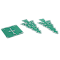 Miniatyrbild 3 av 5: XJ-7 Färger Julgran Elektronisk Praktik DIY Kit Multifunktionell Färgglad Stereoskopisk Led Fl