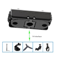 Miniatyrbilde 5 av 5: XJ-För Insta360 Ace Pro /Ace Magnetisk Hurtigmonteringsbase Metall Kameraadapter
