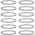 12-pack Chokerhalsband Set Stretch Elastiskt Smyckesset
