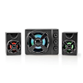 Miniatyrbilde 3 av 5: XJ-Gaming høyttalere | Høyttalerkanaler: 2.1 | USB-strøm | 3,5 mm hann | 33 W | LED | Volumkontroll