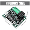 Miniatyrbild 3 av 5: XJ-W1209 DC 12 V LED Digital Termostat Temperaturkontroller, -50-110c Temp Kontroll Switch Modul Bo