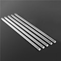 Miniatyrbillede 3 af 5: XJ-3mmx250mm Rund Form Solid Akryl Stang Pmma Ekstruderet Bar Klar 4 stk