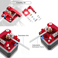Miniatyrbillede 5 af 5: XJ-Ekstruder til Ender 3 3D-printer Aluminium Drive Feed Bowden Ekstrudere Opgraderingstilbehørssæt til Ender 3, Ender 3 Pro, Ender 3 V2, Ender 3 Max, C
