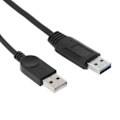 Miniatyrbillede 4 af 5: USB 2.0 Dobbelt Splitterkabel - 2 Hun til 1 Han