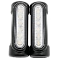 Miniatyrbillede 1 af 5: XJ-Motorcycle Led Highway Bar Switchback Kørelys/Blinklys Til (sort)
