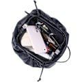 Miniatyrbillede 3 af 4: Mjuk Cloud Dumpling Taske til Damer, Crossbody Taske eller Clutch, Skuldertaske - Sort