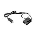 Pikkukuva 1 / 5: XJ--e8 Dummy-akku kytkin USB-sovitinkaapeli LP-e8:lle 550d 600d 650d 700d DSLR-kameroille