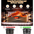 Pikkukuva 2 / 3: 4 kpl Lisätarvikkeita, Air Fryer Silikonimuotti Double Stack XL SL400EU, Foodi Max AF500EU, AF400EU, AF451EU, AF300EU, 7.6 - 10.4 L Friteerauskeitin, Sarja