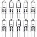 Miniatyrbillede 1 af 5: G4 halogenpærer 20W 12V - Varm hvid - 10-pak 20W 20W 20W 10 stk