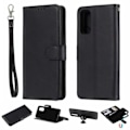 Miniatyrbillede 1 af 5: XJ-Samsung Galaxy S22 Plus 2-i-1 Magnetisk Pung Etui Sort